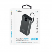 Додаткова батарея Gelius Veyron GP-PB312 20000mAh 65W(QC/PD) Black