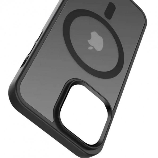 Чехол Ummi Colorful with Magnetic Fit для Apple iPhone 15 (6.1) Черный-2