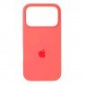 Силиконовый чехол для iPhone 17 Pro Peach FULL