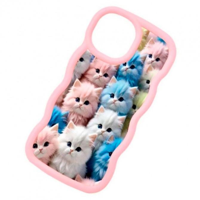 Чехол TPU Cloudy Pictures для Apple iPhone 12 Pro Max / 13 Pro Max (6.7") Kittens-1