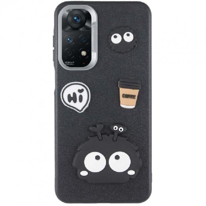 Чехол TPU Leather Toys для Xiaomi Redmi Note 11 Pro 4G/5G/12 Pro 4G (Monster/Black)-1