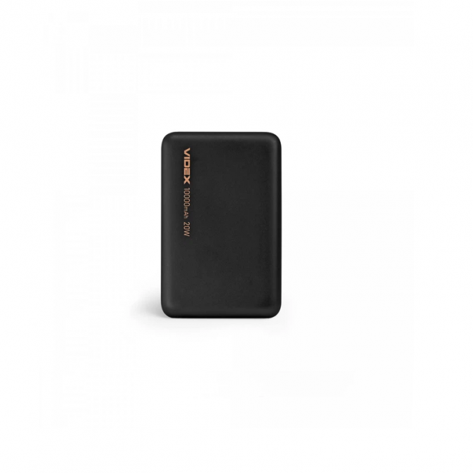 Дополнительная батерея 10000 mAh Videx VPB-331-B 20W PD+БЗП черный-2