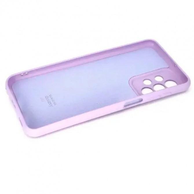 Чохол силіконовий для Samsung A235 Galaxy A23 Лавандовий FULL-1
