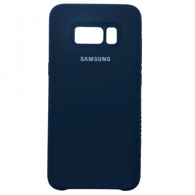 Чехол Soft Case для Samsung G950 Galaxy S8 Темно Синий-1