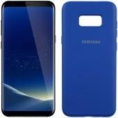 Чохол Soft Case для Samsung G955 Galaxy S8 Plus Темно Синiй
