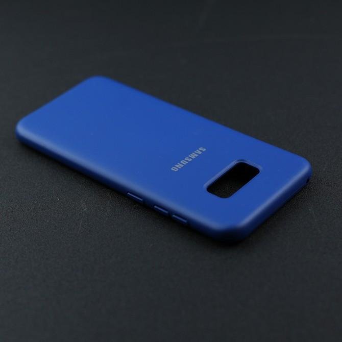 Чехол Soft Case для Samsung G955 Galaxy S8 Plus Тёмно Синий-3