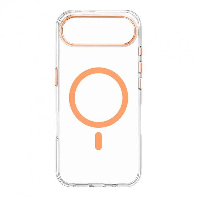 Чохол-накладка Anti-Fall для iPhone 17 Air Transparent / Orange