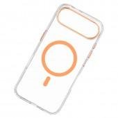 Чохол-накладка Anti-Fall для iPhone 17 Air Transparent / Orange