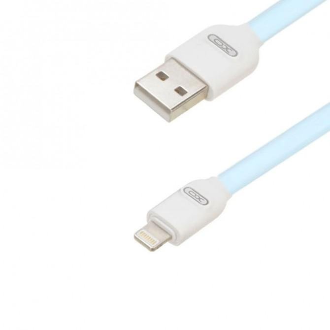 Кабель XO NB150 Lightning 2.4A/1m Blue