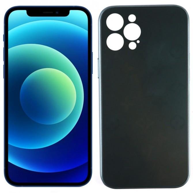 Чехол TPU Glass LV для iPhone 12 Pro Max Зеленый