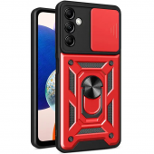 Чехол HONOR Hard Defence Series Samsung A156 Galaxy A15 Red (with Camshield and magnet)