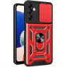 Чехол HONOR Hard Defence Series Samsung A156 Galaxy A15 Red (with Camshield and magnet)