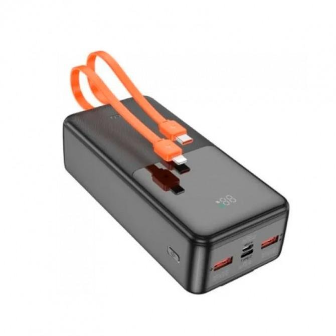 Повербанк Hoco J119B Sharp charger 22.5W+PD20 (30000mAh) Black