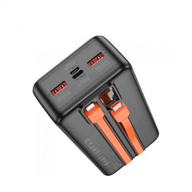 Повербанк Hoco J119B Sharp charger 22.5W+PD20 (30000mAh) Black-1