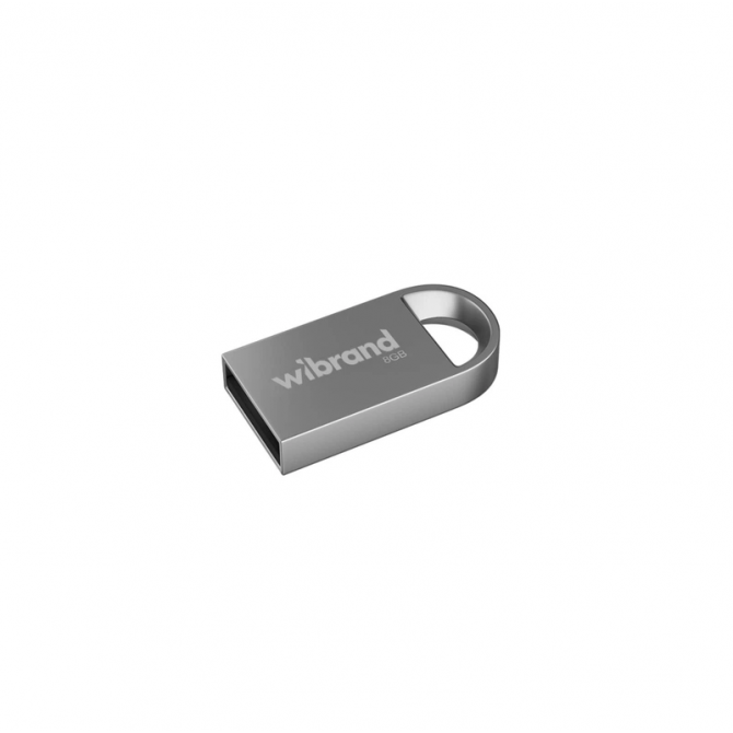 Флеш память Wibrand USB 2.0 8Gb Lynx Серый