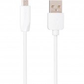 Кабель  Gelius One GP-UC116 MicroUSB White (2m) Кабель  Gelius One GP-UC116 MicroUSB White (2m)