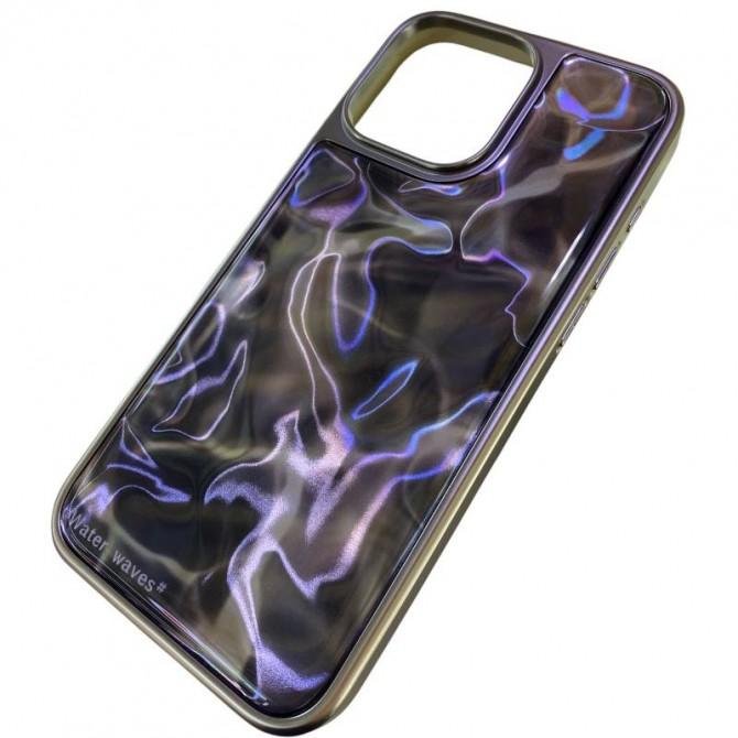 Накладка Laser Marble для iPhone 14 Grey-2