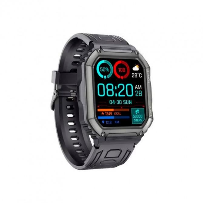 Смарт часы Gelius Pro GP-SW007 (Tactical Navy) Bluetooth call (IP68) Black-2