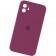 Силиконовый чехол для iPhone 11 Сливовый FULL (SQUARE SHAPE)