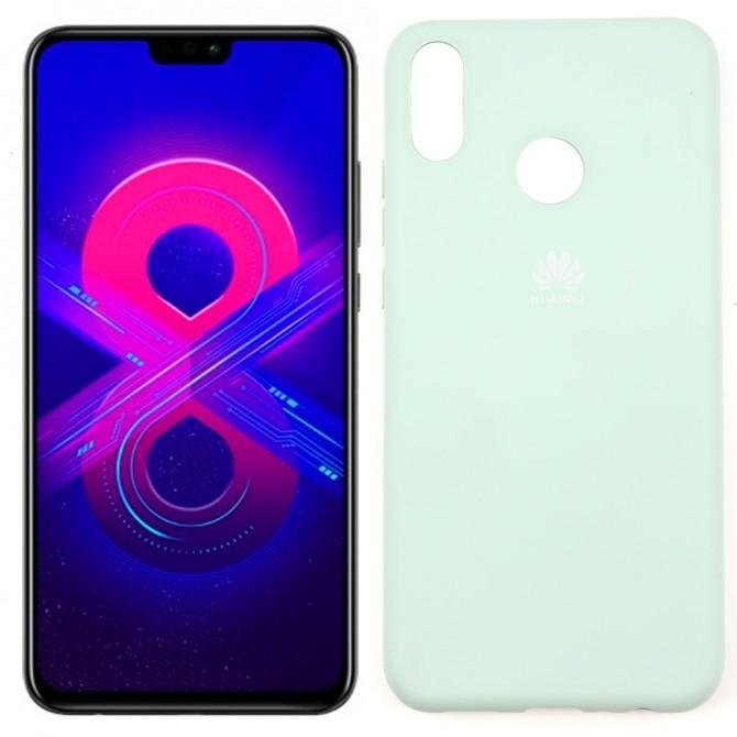 Чохол Soft Case для Huawei Honor 8x Блакитний FULL