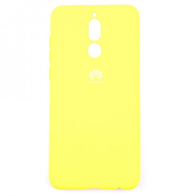 Чехол Soft Case для Huawei mate 10 Lite Ярко Жёлтый-1