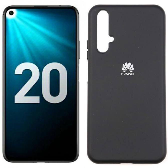 Чехол Soft Case для Huawei Honor 20/Nova 5T Чёрный FULL