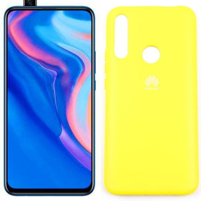 Чехол Soft Case для Huawei P Smart Z Ярко Жёлтый FULL