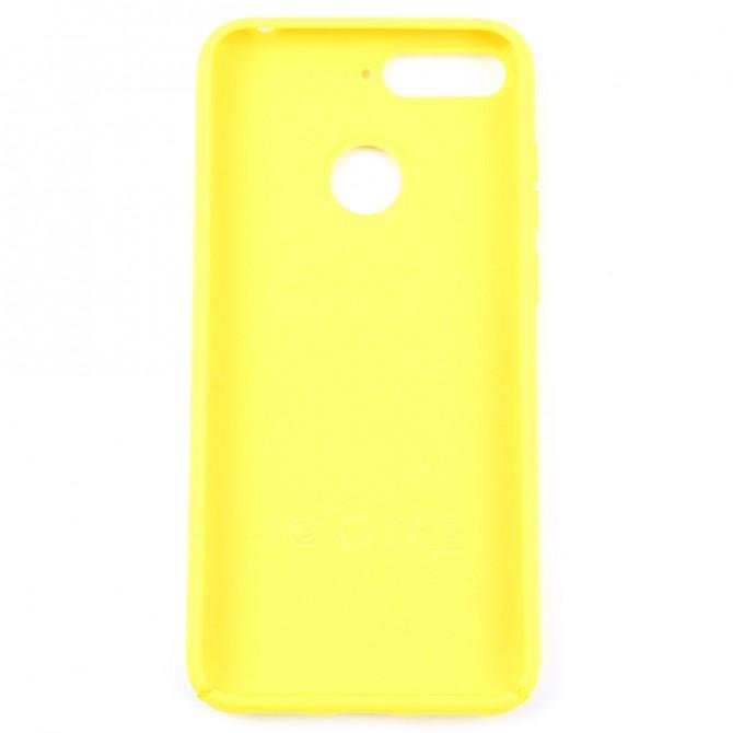 Чохол Soft Case для Huawei Y6 2018 Яскраво Жовтий FULL-2