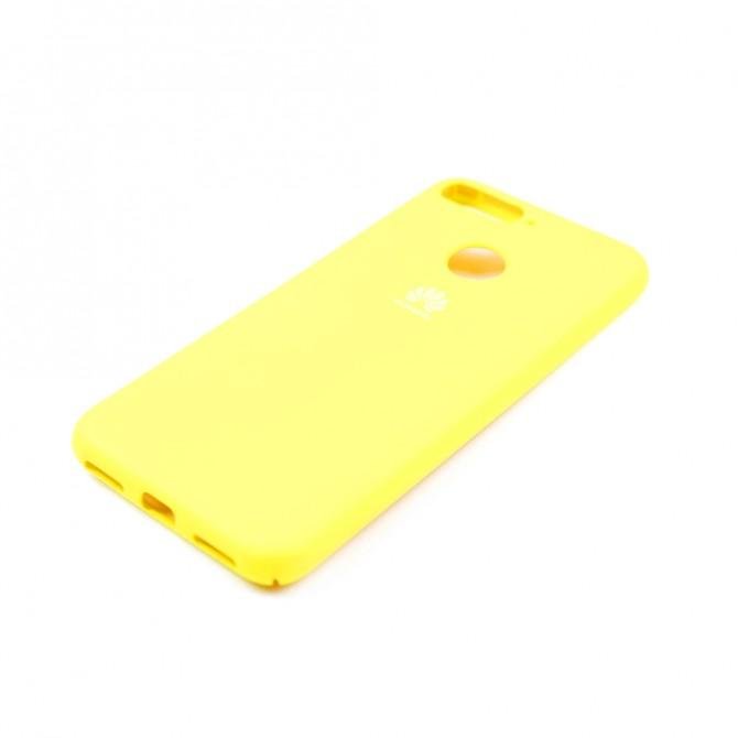 Чохол Soft Case для Huawei Y6 2018 Яскраво Жовтий FULL-3