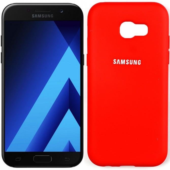 Чохол Soft Case для Samsung A520 Galaxy A5 2017 Червоний FULL