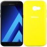 Чехол Soft Case для Samsung A520 Galaxy A5 2017 Ярко жёлтый FULL