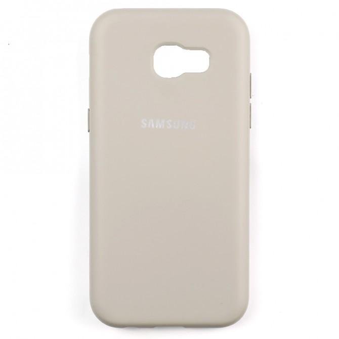 Чохол Soft Case для Samsung A520 Galaxy A5 2017 Сiрий FULL-1