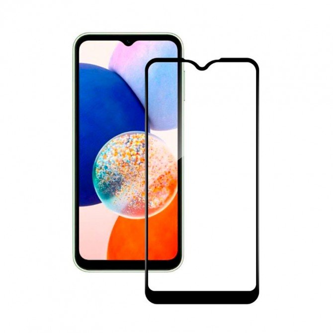 Защитное стекло для SAMSUNG A255 Galaxy A25 Full Glue (0.3 мм, 2.5D, черное)