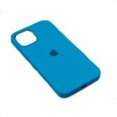Силіконовий чохол для iPhone 13 Pro Max Яскраво Синій FULL Силіконовий чохол для iPhone 13 Pro Max Яскраво Синій FULL