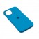 Силіконовий чохол для iPhone 13 Pro Max Яскраво Синій FULL