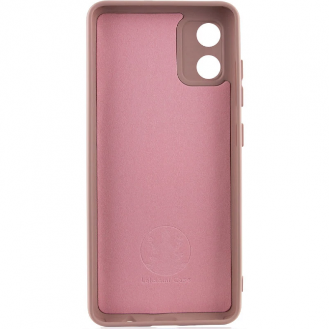 Чехол Silicone Case Motorola Moto G85 Бежевый FULL-1