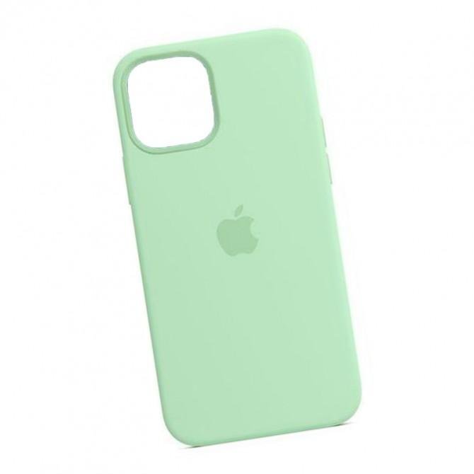 Чохол силіконовий для iPhone 12 /12 Pro М'ятний-3
