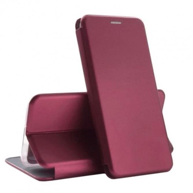 Чохол-книжка U-Like Best Motorola Edge 50 Pro Marsala-1