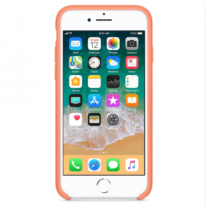 Чохол Soft Case для iPhone 7/8 Рожевий Пісок-1