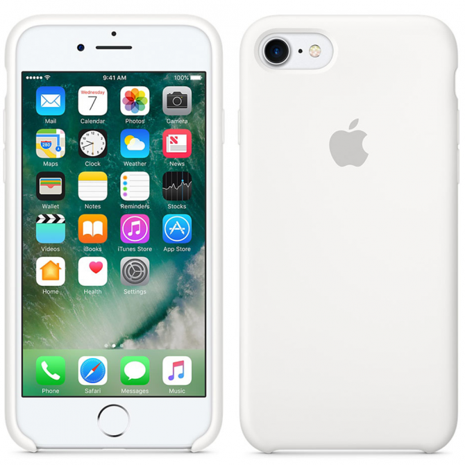 Чохол Soft Case для iPhone 7/8 Білий