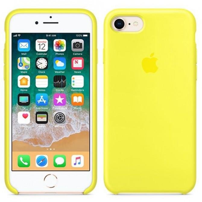 Чохол Soft Case для iPhone 7/8 Жовтий