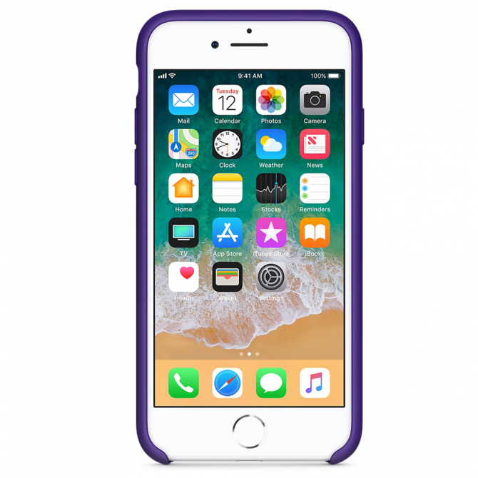 Чохол Soft Case для iPhone 7/8 Фіолетовий-1