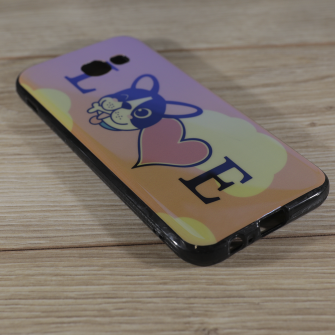 Чехол U-Like Picture series для Samsung A320 (A3 2017) Love Pink-3