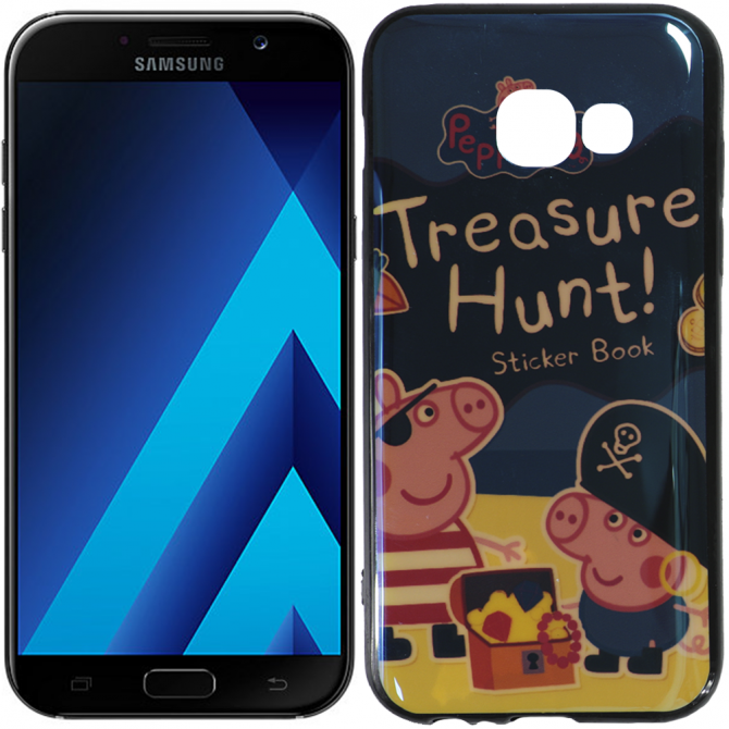 Чехол U-Like Picture series для Samsung A320 (A3 2017) Peppa Pig