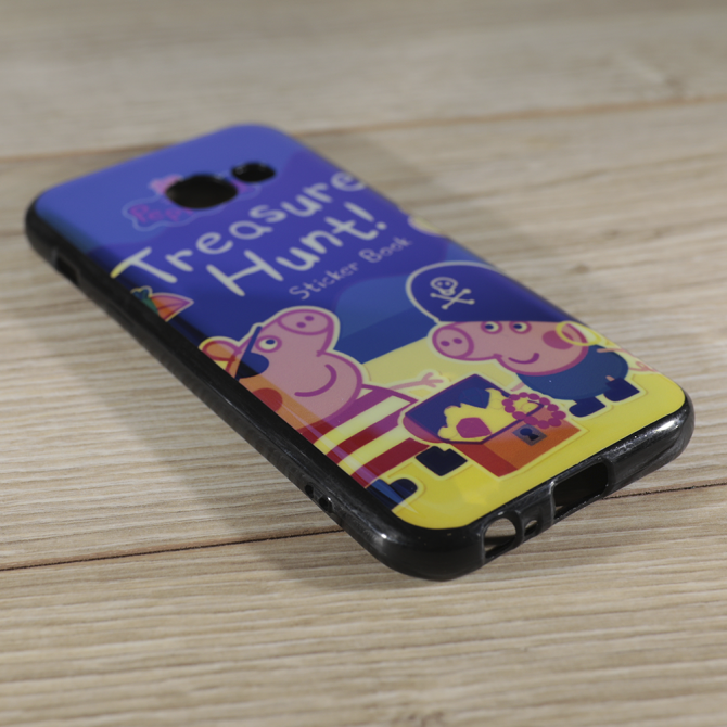 Чехол U-Like Picture series для Samsung A320 (A3 2017) Peppa Pig-2