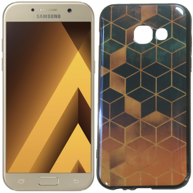 Чехол U-Like Picture series для Samsung A520 (A5 2017) Cube