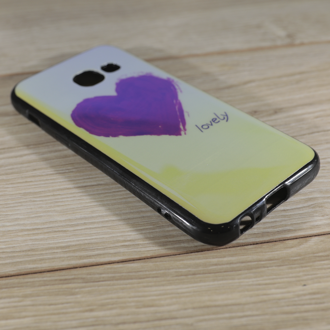 Чехол U-Like Picture series для Samsung A520 (A5 2017) Heart Blue-2