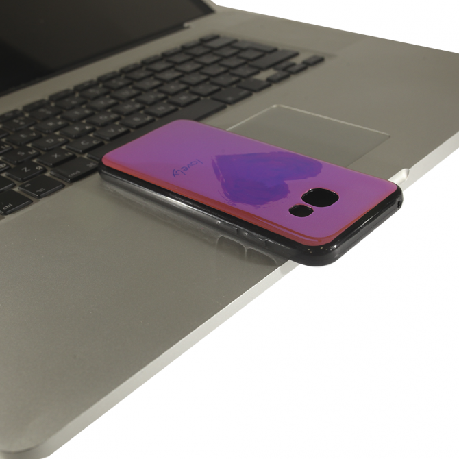 Чохол U-Like Picture series для Samsung A520 (A5 2017) Серце/Рожевий-3