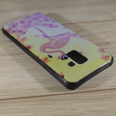 Чехол U-Like Picture series для Samsung A530 (A8 2018) Flamingo