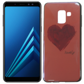 Чехол U-Like Picture series для Samsung A530 (A8 2018) Heart Pink